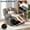Dark Gray, variant on Studyset Rocking Recliner Chairs,Massage Recliner Chair with Vibration Massage and Heat,360° Swivel Rocking Recliner Chair with Side Pockets Cup Holders,for Living Room,Bedroom,Home Theater