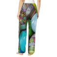 thumbnail image 3 of Xecao Easter Egg1 Women's Straight Lounge Pajama Pants: The Epitome of Relaxed Sleepwear, 3 of 9