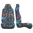 thumbnail image 4 of Fotbe Marine Inhabitants Pattern Automotive Seat Covers for Cars Trucks and SUVs – Car Seat Covers for Front Seats,Protective Seat Covers,Vehicle Seat Covers, Set of 2, 4 of 9