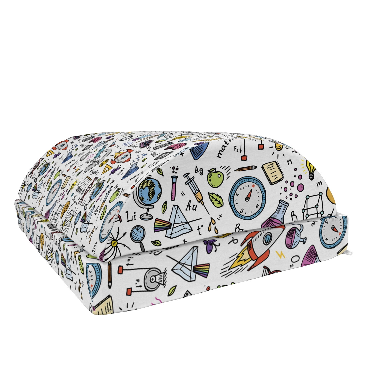 Educational Foot Rest, Science School Pattern Formulas Laboratory ...