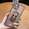 thumbnail image 3 of Matte Case for VIVO Y93 Y91C Y91 Y85 Y77 Y76 Y75 Y73 Y72 Y71 Y53 Y52S Y50 Y35 Y22 Y20 4G 5G Case Funda Shell Marvel Comics Groot, 3 of 5