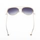 thumbnail image 5 of Gafas de sol retro simples Hombres Mujeres Marco de metal Gafas de sol de protección UV para viajes, 5 of 8