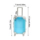 thumbnail image 3 of Maleta Pequeña Transparente Xiying | Mini Maleta de Viaje de Simulación | Caja Organizadora Transparente | Maleta Ligera con Ruedas | Plástico Resistente | Expositor Compacto y Portátil, 3 of 6