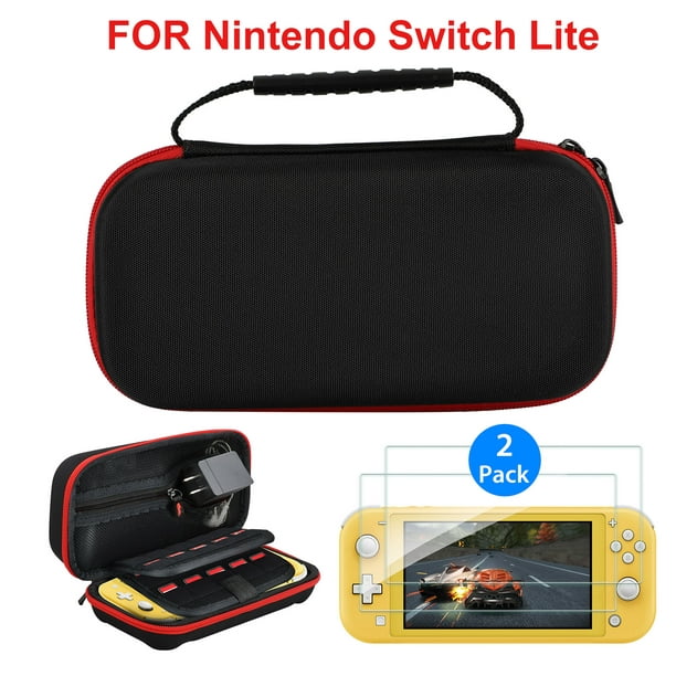Eeekit For Nintendo Switch Switchlite Case With 20 Game Holder Protective Portable Hard Carry Case Pouch For Nintendo Switch Lite 2019 Screen Protector Accessories Travel Case Black Walmart Com Walmart Com