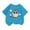 Dark Blue, variant on Girls T Shirts Cute Cartoon Owl Printed Short Sleeve Summer Casual Loose Kids Clothing for 8-10 Years