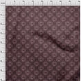 thumbnail image 4 of oneOone Polyester Spandex Maroon Fabric Asian Batik Ogee Sewing Fabric By The Yard Printed Diy Clothing Sewing Supplies 56 Inch Wide, 4 of 4