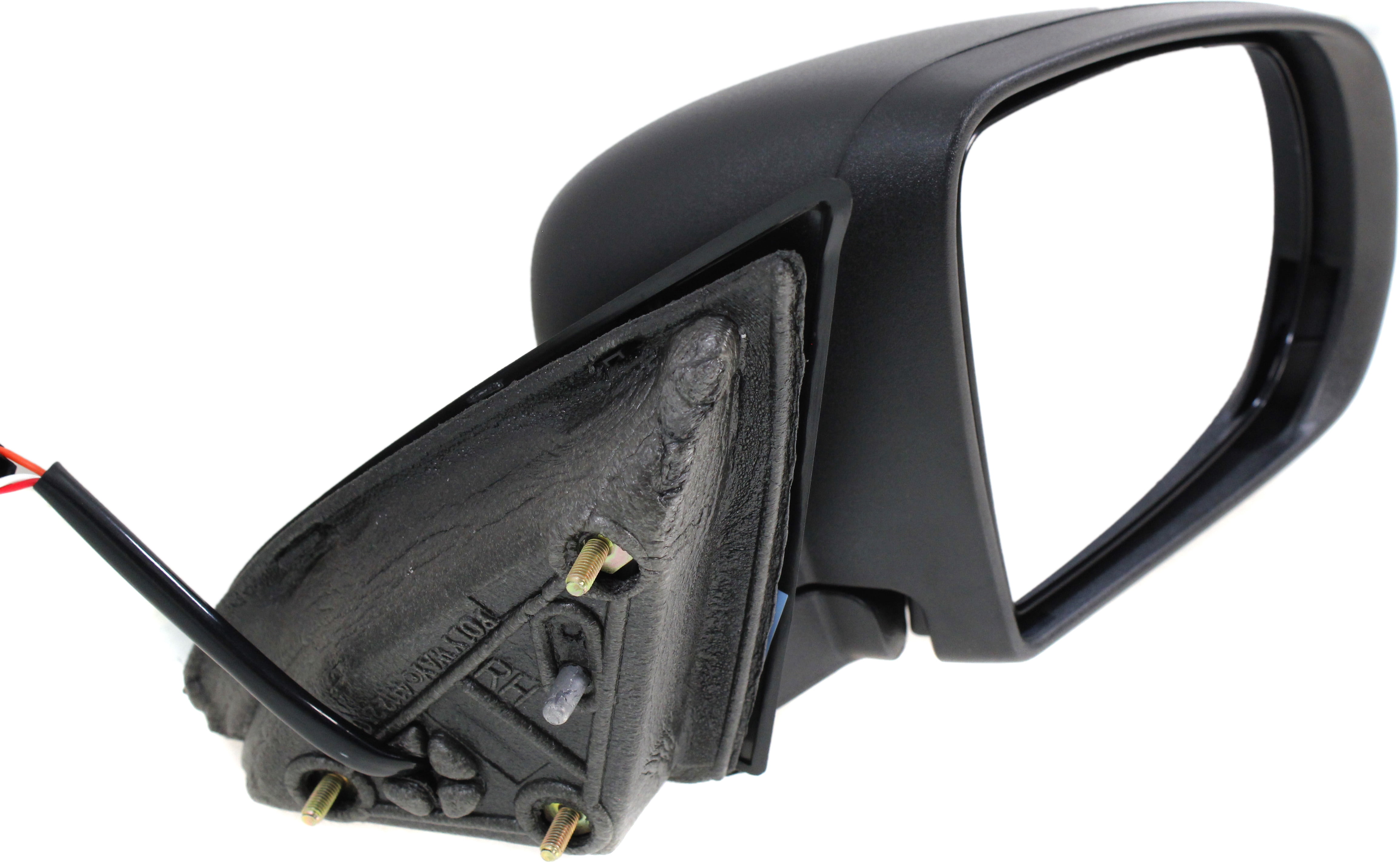 Mirror Compatible With 2014-2018 Jeep Cherokee Right Passenger Side Textured Black Kool-Vue