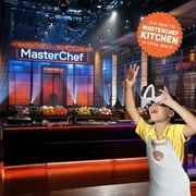 Abacus Brands VR MasterChef Junior Virtual Reality Recipe Book & Cooking Set for Kids | STEM Toys with VR Goggles