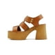 thumbnail image 5 of Elegante Sandalia Con Tacon Unica Para Dama Armañac 22-26 terracota 25, 5 of 6