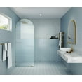 thumbnail image 3 of Glass Warehouse ARC-FL-32-PB Maven 86-3/4" High X 32" Wide Shower Screen Frameless Shower, 3 of 7