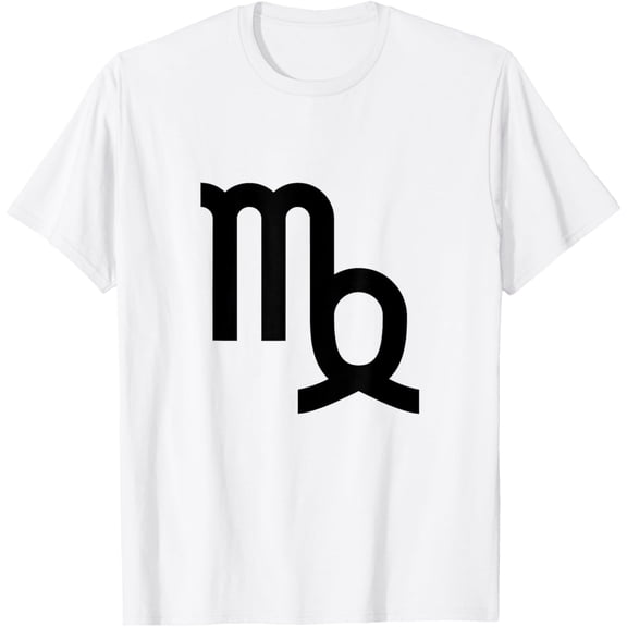 Virgo Zodiac Sign Costume T-Shirt men and women can wear, black, white, gifts