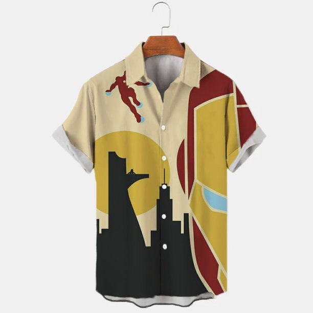 New Anime Mickey Mouse Donald Duck Men's T-Shirt 3D Printing Summer Disney Casual Simple High Quality Shirt Hawaiian T-Shirt Top4XL Gao Jinjia LED