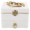 thumbnail image 2 of Caja de música, organizador de almacenamiento de joyas de música de bailarina giratoria clásica, regalo de boda diseñado con precisión, 2 of 8