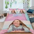 thumbnail image 2 of Como Nastya Conjunto de sábanas temático, trío de piezas, cómodo y amigable con la piel, diseño único, regalo de decoración para el hogar para familiares, amigos y fans, 90 cm * 190 cm, 2 of 6