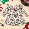 thumbnail image 2 of VBARHMQRT Robe d'Automne pour Filles Couleur Unie Manches Longues Bouffantes Robe Princesse Vêtements pour Enfants, 2 of 6