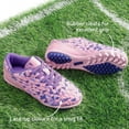 thumbnail image 4 of Dream Pairs Boys Girls Lace Up Cleats Turf Indoor Soccer Shoes for Little Big Kid, 4 of 6