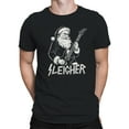 thumbnail image 2 of Rocking Santa Sleigher Design Men's T-shirt, 2 of 3