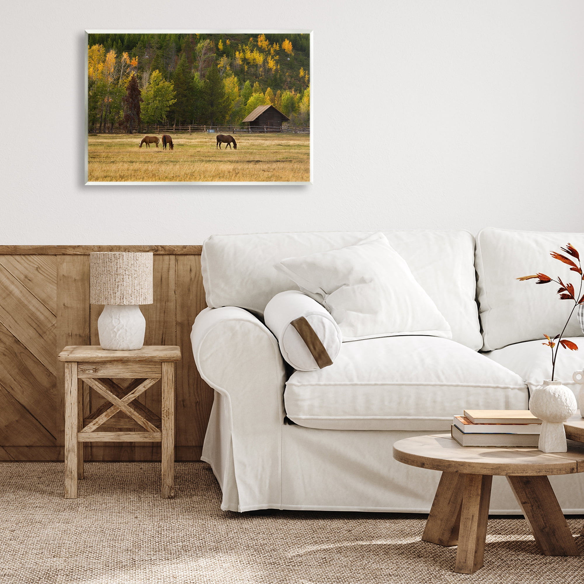 Stupell Industries Horses In Jackson Hole Wall Plaque Art, design by Scott Stulberg