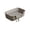 Gray-M, variant on Aoznliie Dog Potty Tray, Indoor Splash Guard & Removable Grid, Easy Clean Pet Litter Box with Scoop for Small Medium Dogs,M