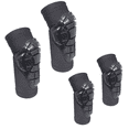 thumbnail image 2 of 4X Children Protective Gear Set Soft Kid Elbow Pads Knee Pads for Balance Bike Skateboard Inline Roller Skate Scooter,L, 2 of 6