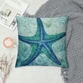 thumbnail image 2 of PIKWEEK  Beach Throw Pillow Covers Summer Pillow Cases, Outdoor Patio Furniture Decorative Cushion Covers for Couch Sofa Home Decoration, Blue Green, 2 of 5