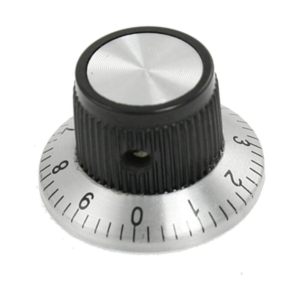 0.236" Round Shaft 0.59" Digital Potentiometer Pot Knob Replacement