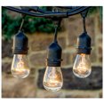 thumbnail image 1 of Outon Outdoor String Lights 40FT with 16 Waterproof Edison Bulbs Connectable Garden Patio Hangding Light for Wedding Party Café, 1 of 7