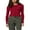 Wine Red, variant on Gupgi Women Knit Cardigan Autumn Sweater Solid Color Long Sleeve Round Neck Button Up Ribbed Knitwear