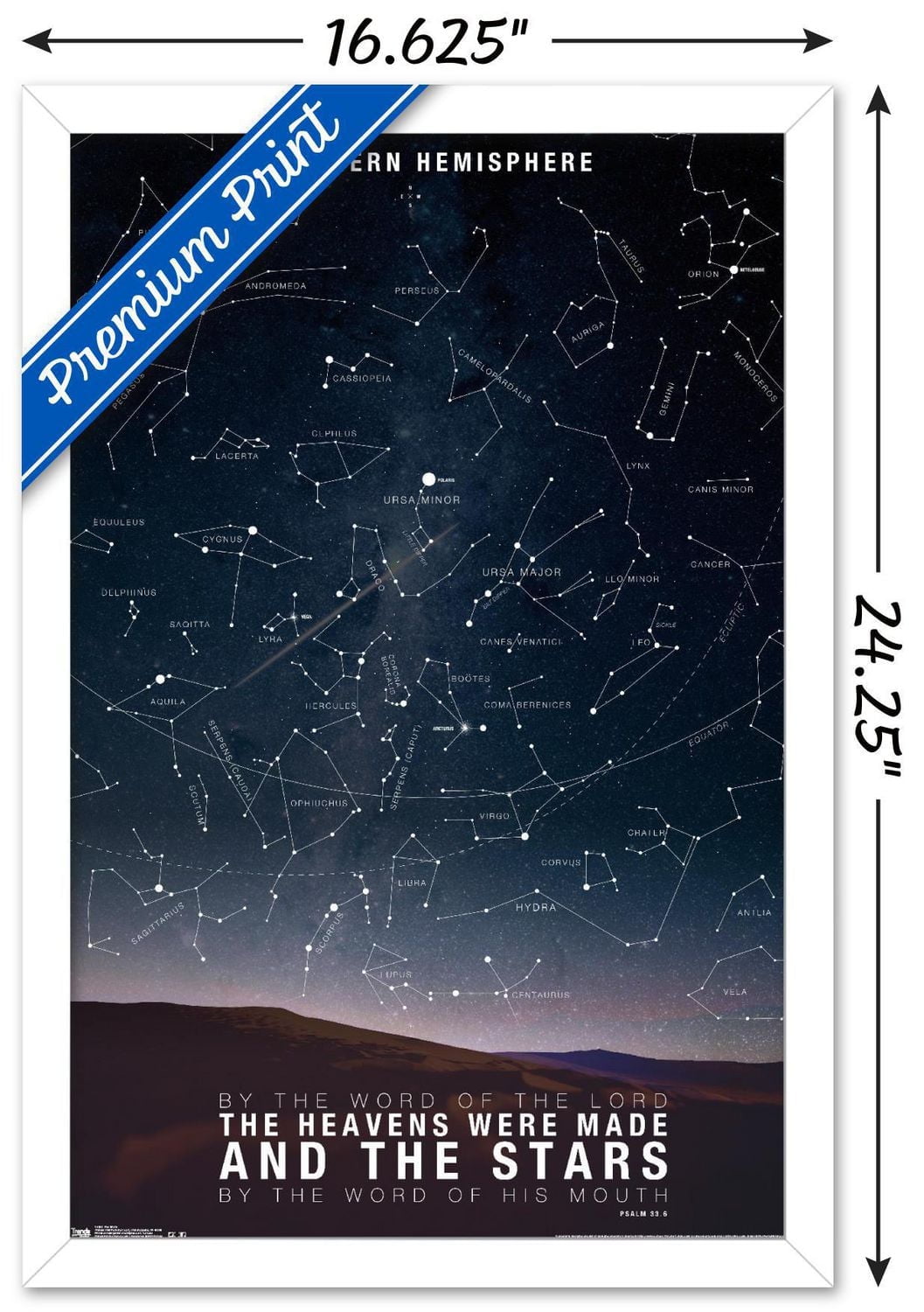 The Stars Wall Poster, 22.375" x 34"