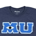 thumbnail image 3 of Disney Monsters University T-Shirt Men's MU Logo Design Adult Graphic Tee, 3 of 3