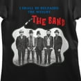 thumbnail image 2 of The Band I Shall Be Released the Weight Women's Black Short Sleeve Tee-S, 2 of 7