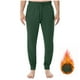 thumbnail image 1 of Pantalones largos para hombre, color liso, con bolsillos, cremallera, cintura elástica, de poliéster, 1 of 6