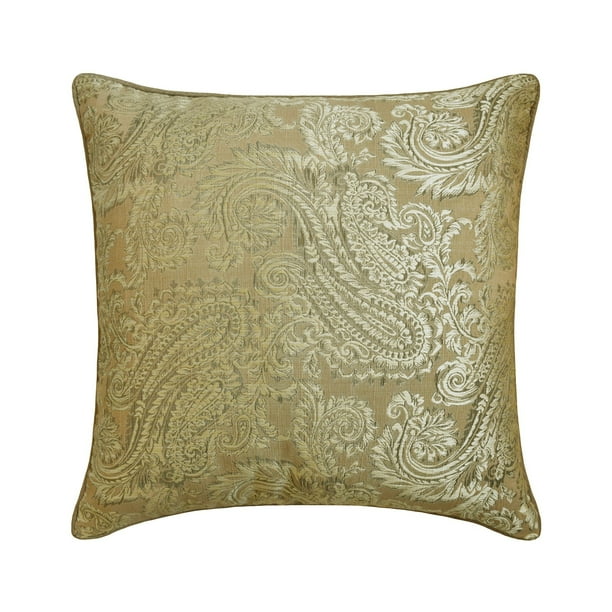 Decorative Brown 20"x20" (50x50 cm) Throw Pillow Covers, Jacquard