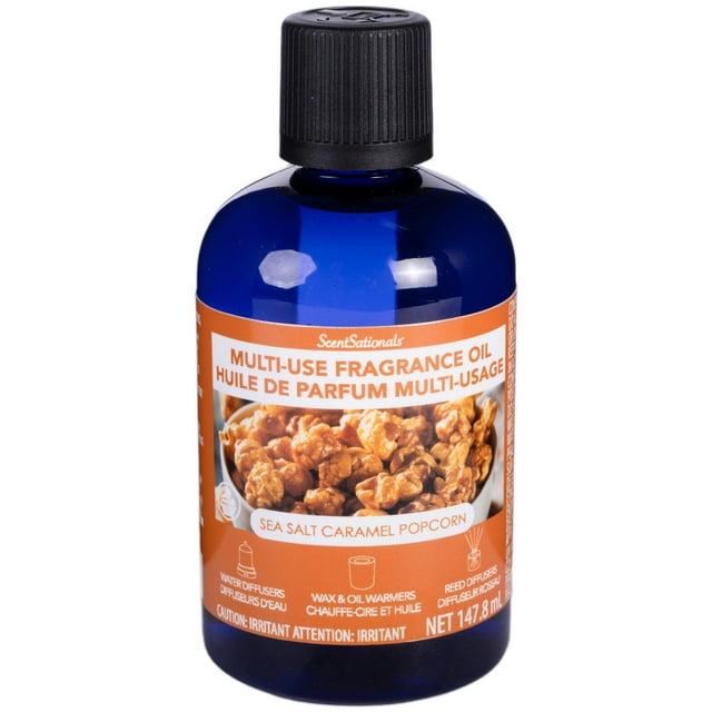 Huile parfumée multi usages ScentSationals - Sea Salt Caramel Popcorn