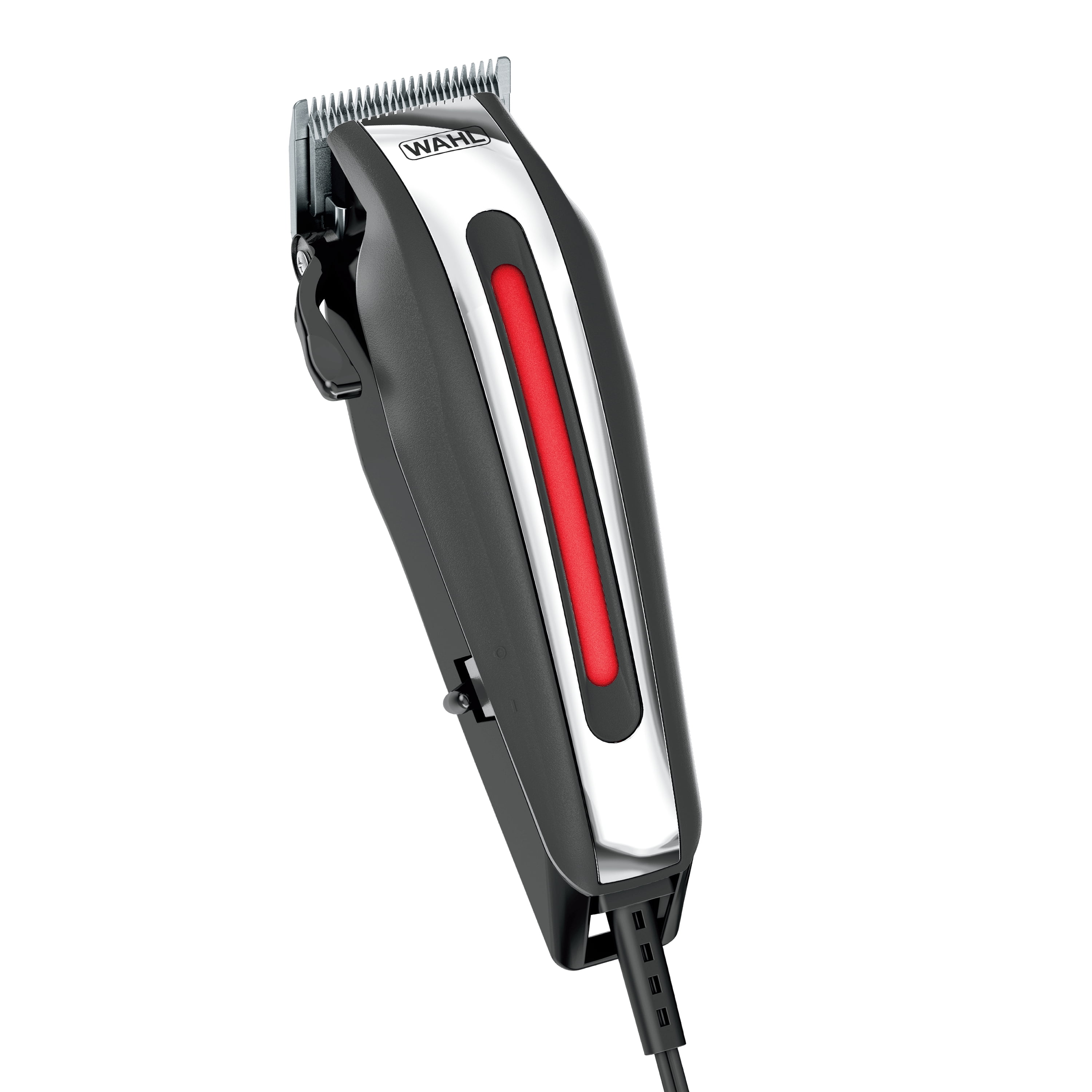 Wahl Fade Pro Corded Hair Clipper Kit, Men or Women, 17pc, Black /Red, 79790