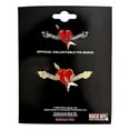 thumbnail image 2 of Tom Petty & The Heartbreakers Logo Heart Badge, 2 of 2