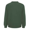 thumbnail image 2 of Gibobby Sudadera de mujer Sudadera para mujer linda camisa de otoño con cuello redondo(Verde,M), 2 of 4