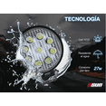 thumbnail image 2 of Par De Faros Led Bases Universal Ideal Para Autos/motos/camiones Redondos Malubero Malu1808, 2 of 3