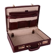 Mckleinusa Turner, Leather, 4.5 Attache Briefcase, Burgundy, 80486