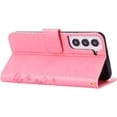 thumbnail image 4 of Compatible with Samsung Galaxy S22 Case Glitter with Card Holder Flip Wallet Phone Case for Women Crystal Butterfly Shockproof Protective Case for Samsung Galaxy S22,Pink GY, 4 of 12