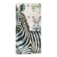 thumbnail image 6 of ZFLMY Zebra Rabbits Mural Absorbent Hand Towels 100% Polyester Soft Bath Towel for Kitchens, Bathrooms, Showers 29.5x13.8 inches 29.5x13.8in, 6 of 6