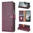 thumbnail image 4 of for Samsung Galaxy Z Fold 7 Wallet Case, Classic Business with Card Slots Kickstand Magnetic Buckle PU Leather Flip Folio Shockproof Full Body Protective Phone Case for Galaxy Z Fold 7, Winered, 4 of 5