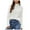 White womens tops, variant on tklpehg Sweaters for Women Turtle-Neck Solid Collor Recreational Knitting Sweater Loose Long Sleeve Tops Pullover Sweater Brown L