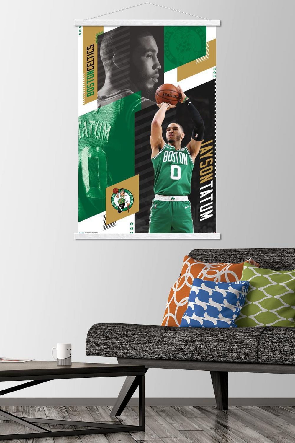 NBA Boston Celtics - Jayson Tatum 19 Wall Poster