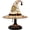 white, variant on Stained Glass Witch Hat Lamp, USB Powered Gothic Night Light, 30cm/18cm Halloween Decorative Table Lamp for Bedroom, Living Room, Witchy Room Decor