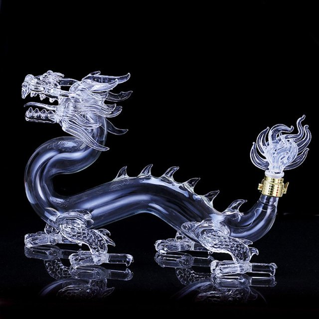 Decantador de whisky, regalos de entretenimiento en forma de dragón de , utensilios para beber Vodka Barware Licor Tequila herramientas para el Soledad Decantador de whisky