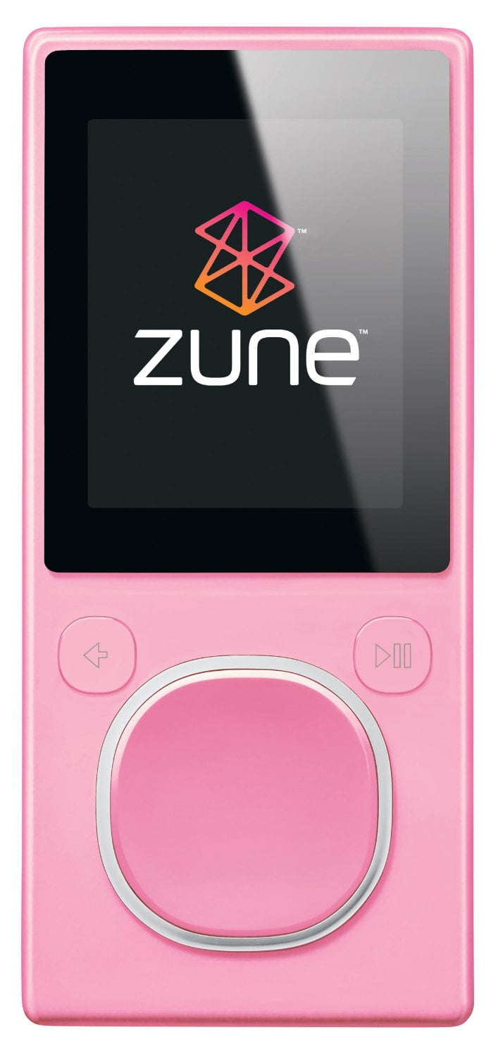 Microsoft Zune - Digital player - 4 GB - pink - Walmart.com