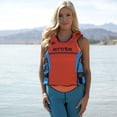 thumbnail image 3 of Ladies UR-20P Team Rider Vest | Blue / Orange | Comfort EVA Foam | Custom Name Option (2XL/3XL), 3 of 5