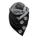thumbnail image 1 of Bufandas Bufanda Casual Estilo retro para la cabeza Impresión Pañuelo Pata de gato Zulema Mujeres bufandas, 1 of 8