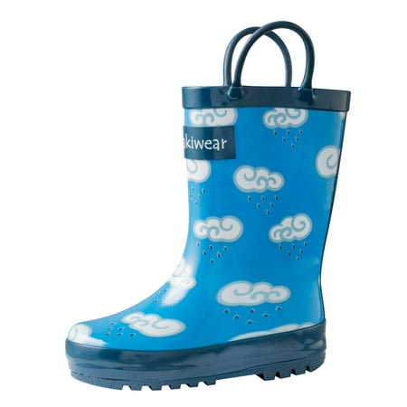 Kids Rain Boots For Boys Girls Toddlers Children - Clouds - Walmart.com